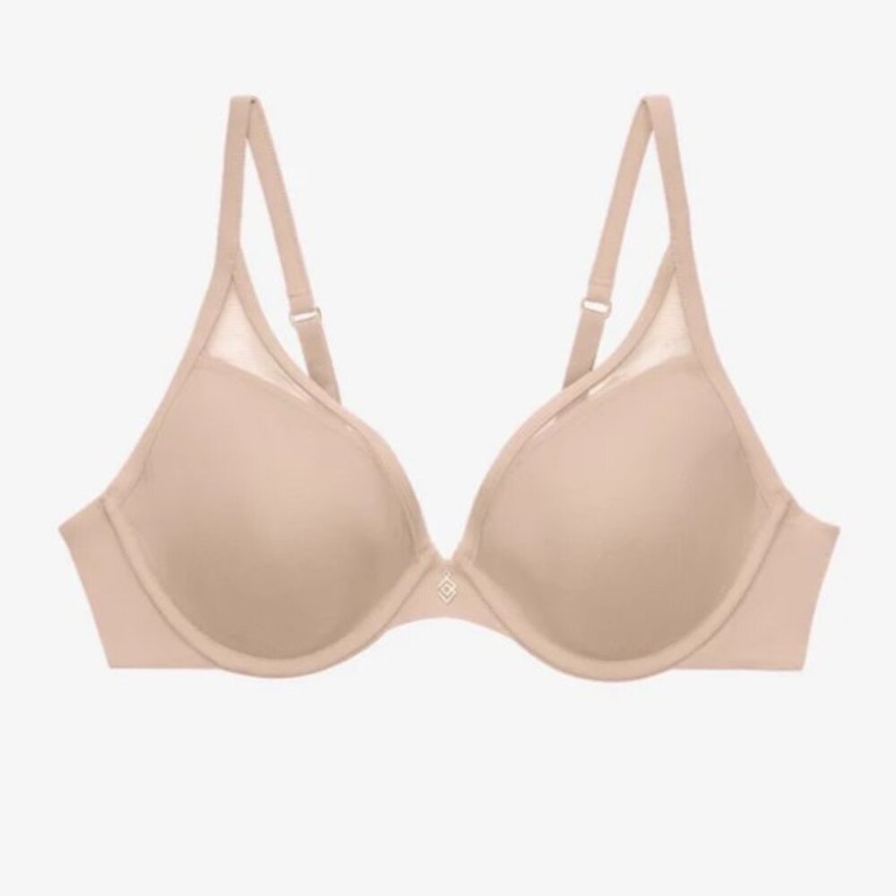 ThirdLove 24/7 Classic Contour Plunge Taupe Bra Various Sizes NEW